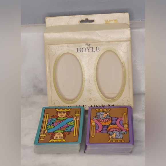 KENT Playing Cards by Hoyle Double Deck Bridge Set - Picture 4 of 6